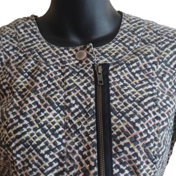 𝅺Cabi zip up casual jacket/ blazer? Size xs. Good  used condition,  no flaws. - Picture 2 of 12